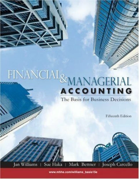 Financial And Managerial Accounting